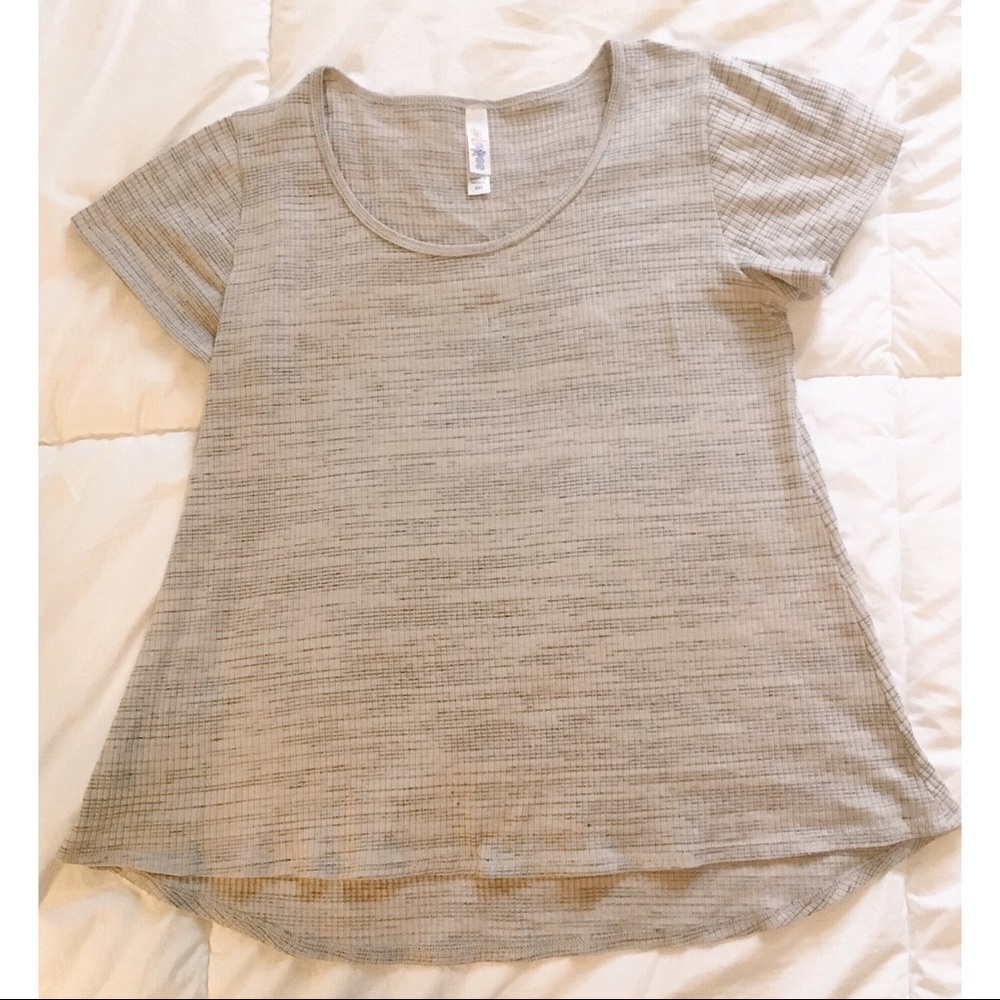LuLaRoe Original ShortSleeve Heather Top  XS-S